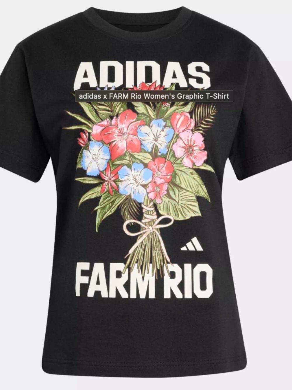 Adidas X Farm Rio Botanical T-Shirt - Picture 2 of 2